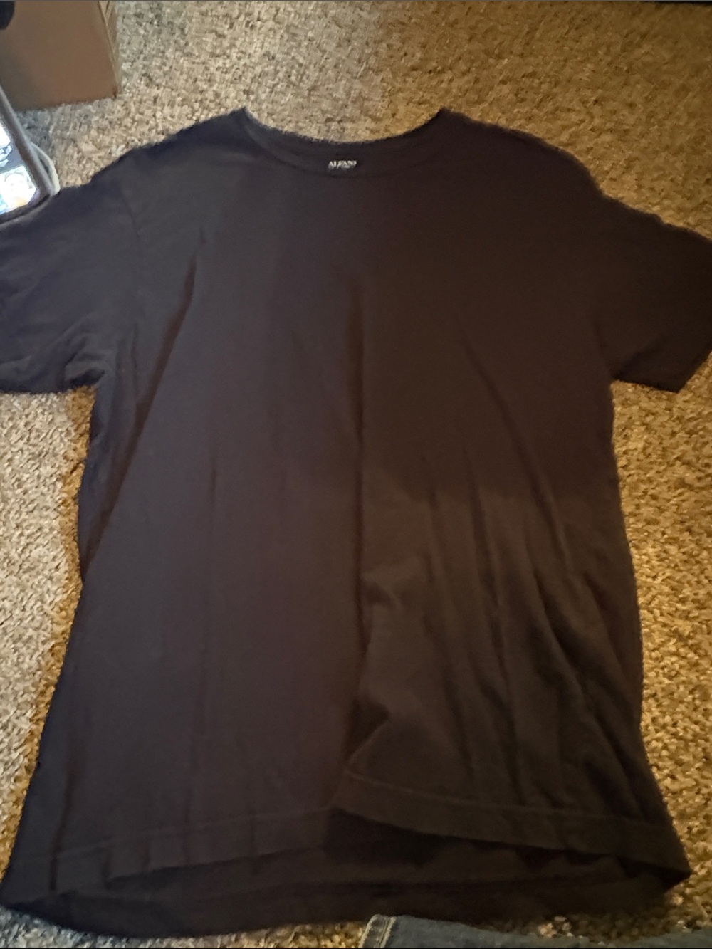 Afends Black Short Sleeve Crew Tee